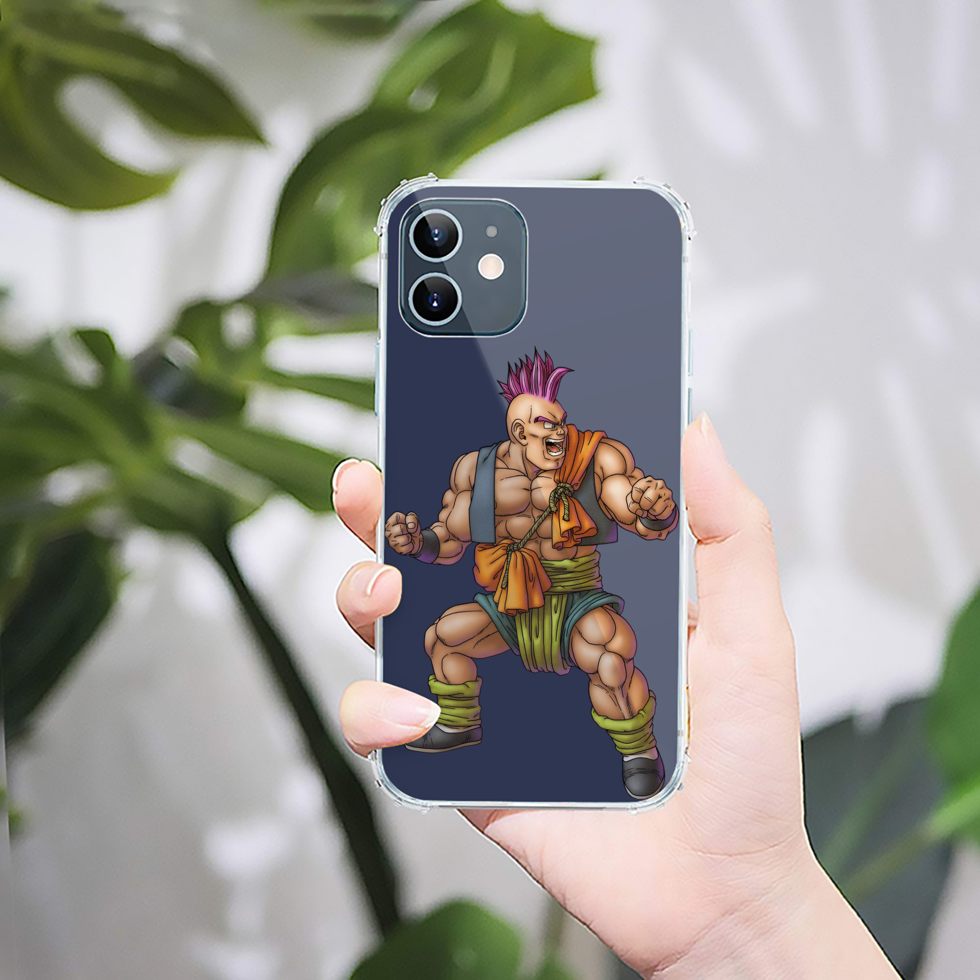 （画像用） ドラゴンクエスト Doragon Kuesuto Dragon Quest 【iPhone 12シリーズ対応】透明スマホケース（クリアソフトケース）